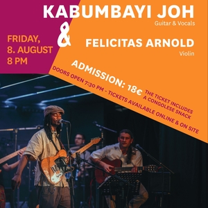 Kabumbayi Joh @ One More Chapter - Buchhandlung Bar Bistro, Sonntagstr. 26, 10245 Berlin
