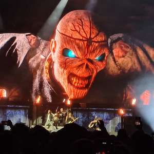 Iron Maiden at Belfort, France in Site De Malsaucy 2025