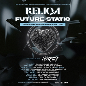 Reliqa Adelaide Tickets, Jive Oct 25, 2025 | Bandsintown