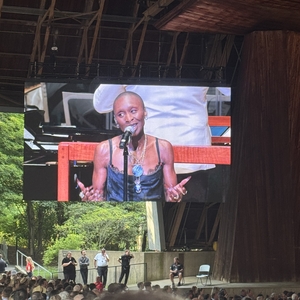Cynthia Erivo at Cuyahoga Falls, OH in Blossom Music Center 2025