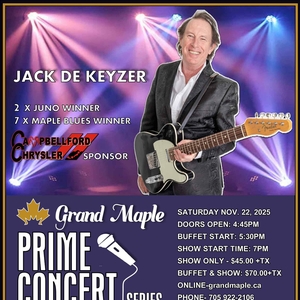 Entradas, fechas de la gira y Conciertos de Jack de Keyzer