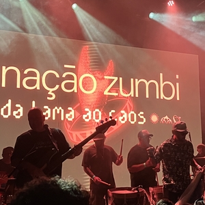Nação Zumbi at Dublin, Ireland in The Button Factory 2025