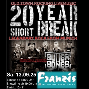 20 Year Short Break @ Kulturzentrum Franzis
