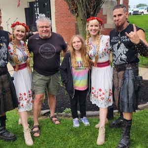 Harp Twins at Ashland, OH in Guy C. Myers Memorial Band Shell 2025