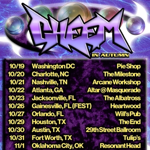 Cheem Tickets, Tour Dates and Concerts