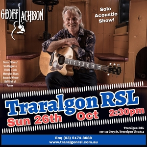 Geoff Achison Tickets, Tour Dates and Concerts