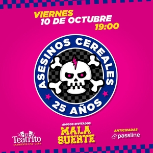 Asesinos cereales Tickets, Tour Dates and Concerts