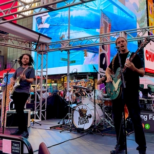 King Falcon at New York, NY in Times Square Live 2025
