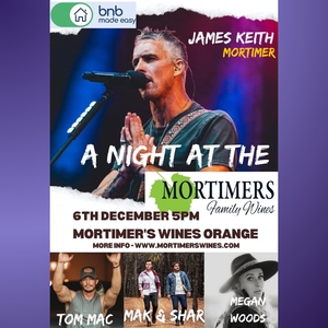 Tom Mac Orange Tickets, Mortimers Wines Dec 06, 2025 | Bandsintown