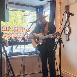 Frank Viele at Hamden, CT in Cantean Coffee and Tea 2025