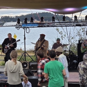 Clinton Fearon at Anacortes, WA in Guemes Island General Store 2025