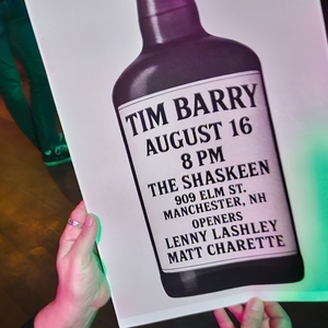Tim Barry at Manchester, NH in The Shaskeen 2025
