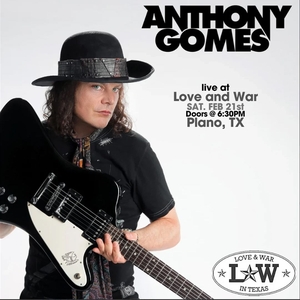 Anthony Gomes Tickets, Tour Dates and Concerts