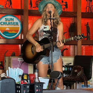Erica Sunshine Lee at Key West, FL in Island Dogs Bar 2025