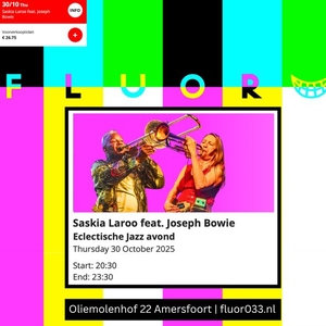Saskia Laroo Tickets, Tour Dates and Concerts