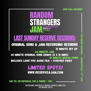 Random Strangers Jam Tickets, Tour Dates and Concerts