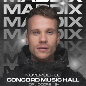 Entradas, fechas de la gira y Conciertos de Maddix