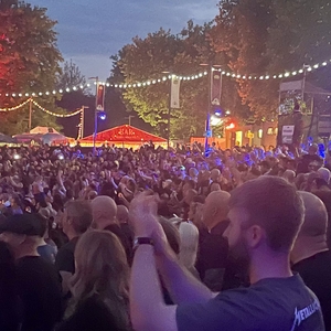 The Sisters of Mercy at Glasgow, United Kingdom in Kelvingrove Bandstand 2025