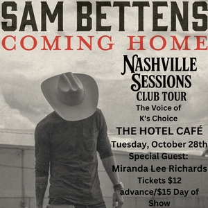 Sam Bettens Tickets, Tour Dates and Concerts