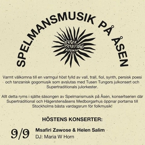 Msafiri Zawose @ Hägerstensåsens Medborgarhus
