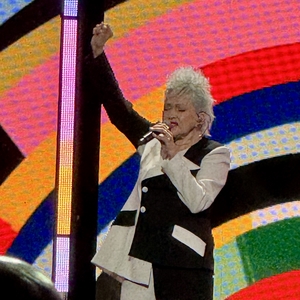 Cyndi Lauper at Vancouver, BC in Rogers Arena 2025