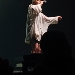 Zaho de Sagazan at Saint-Herblain, France in Zenith Nantes Metropole 2025