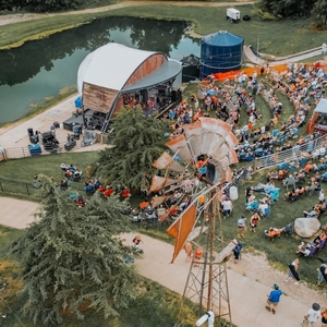 Bryan Martin at Mount Carroll Historic District, IL in The Rhythm Section Amphitheater 2025