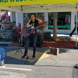 Joyce Lee at Los Altos, CA in HEAD WEST Marketplace 2025