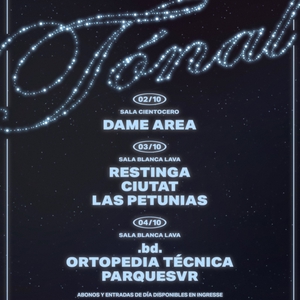 Ortopedia Técnica Tickets, Tour Dates and Concerts