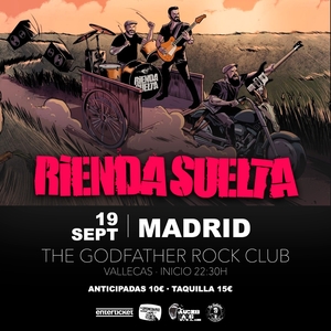Rienda Suelta @ Godfather Rock Club