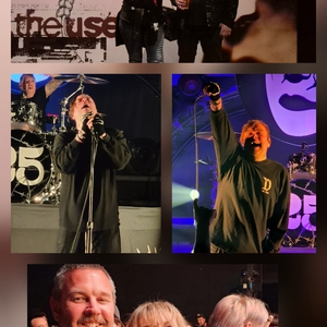 The Used at Adelaide, Australia in Hindley Street Music Hall 2025