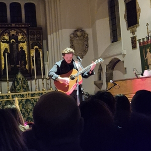 Evan Bartels at London, United Kingdom in St Pancras Old Church 2025