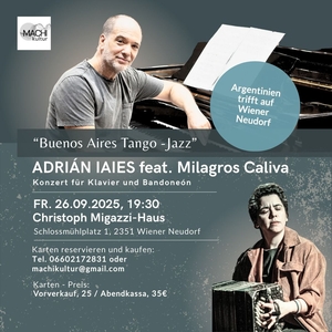Adrian Iaies @ Migazzi-Haus