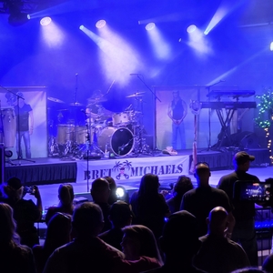 Bret Michaels at New Haven, KY in Log Still Distillery 2025