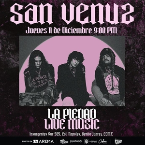 San Venus Tickets, Tour Dates and Concerts
