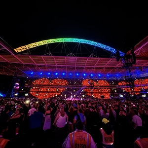 Coldplay at London, United Kingdom in Wembley Stadium 2025