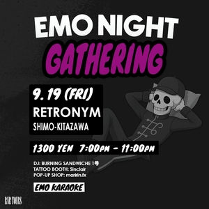 Emo Night Tokyo @ Retronym Livehouse & Art Studio