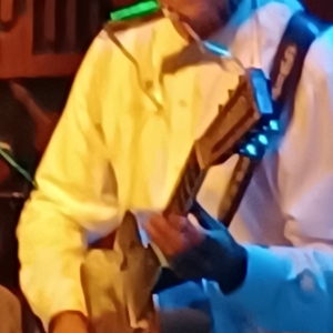 Johnny Nicholas at Austin, TX in Saxon Pub 2025