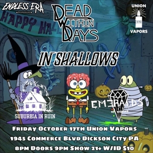 In Shallows Tickets, Tour Dates and Concerts