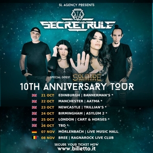 Entradas, fechas de la gira y Conciertos de Secret Rule