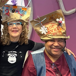 Wendy and DB @ Elk Grove Village Public Library