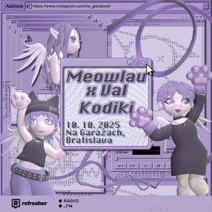 Meowlau X Val @ Koncerty na garážach