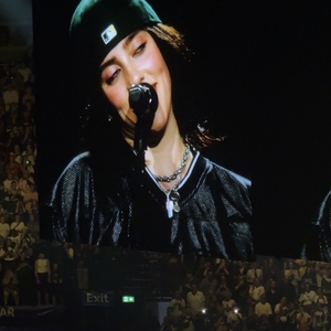 Billie Eilish at London, United Kingdom in The O2 2025