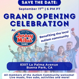 Adin Boyer @ Jersey Mike's Buena Park Grand Opening Celebration