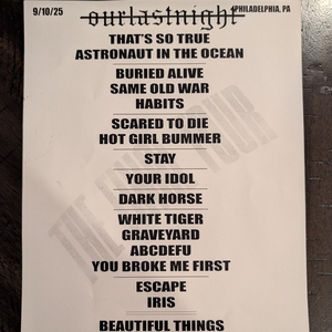 Our Last Night at Philadelphia, PA in Franklin Music Hall 2025