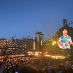 Coldplay at Stanford, CA in Stanford Stadium 2025