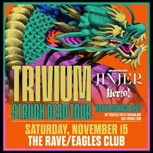 Entradas, fechas de la gira y Conciertos de Trivium