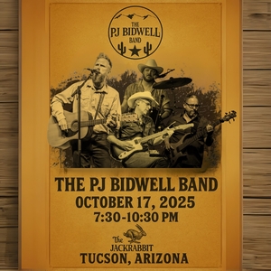 The PJ Bidwell Band Tickets, Tour Dates and Concerts