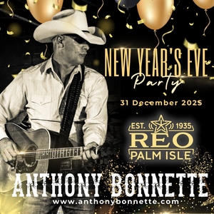 Anthony Bonnette Longview Tickets, Reo Bar & Grill Dec 31, 2025 ...