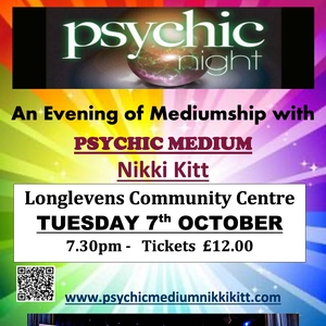 Psychic Medium Nikki Kitt @ Longlevens Community Centre